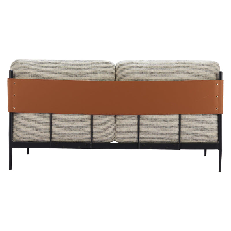  Zuo Stirbe 110345 Loveseat - Grey IMAGE 4