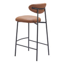  Zuo Rorun 110338 Barstool - Brown IMAGE 5