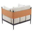  Zuo Stirbe 110344 Armchair - Grey IMAGE 5