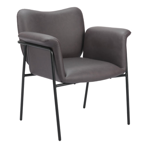  Zuo Heritage 110357 Accent Chair - Brown IMAGE 1