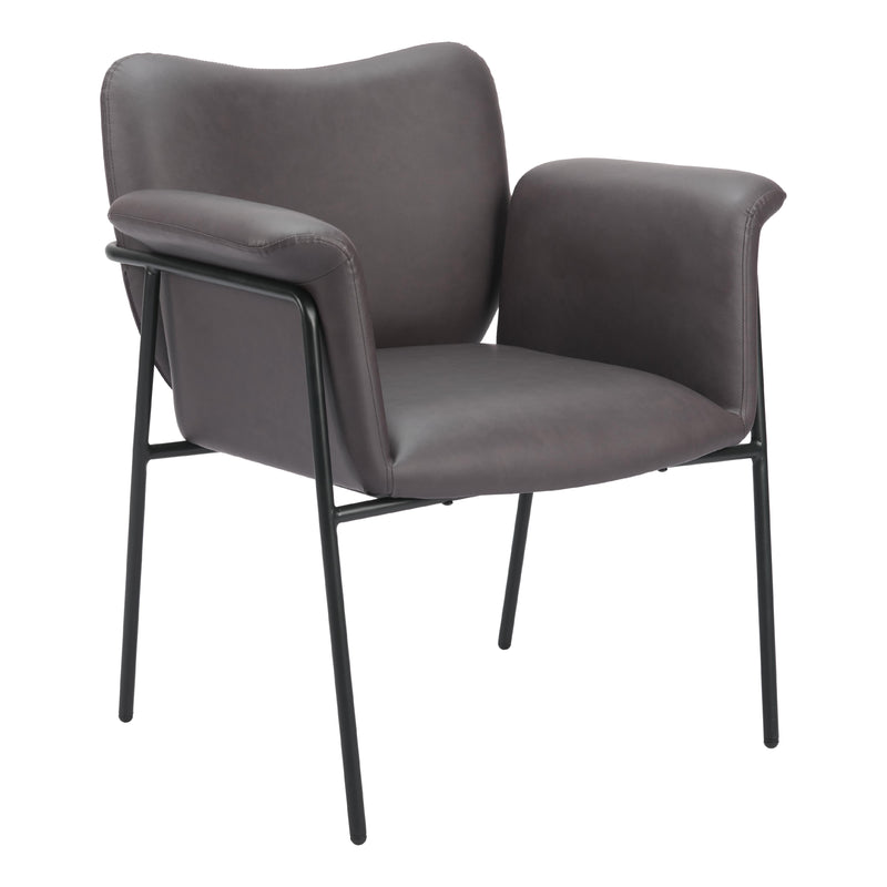  Zuo Heritage 110357 Accent Chair - Brown IMAGE 1