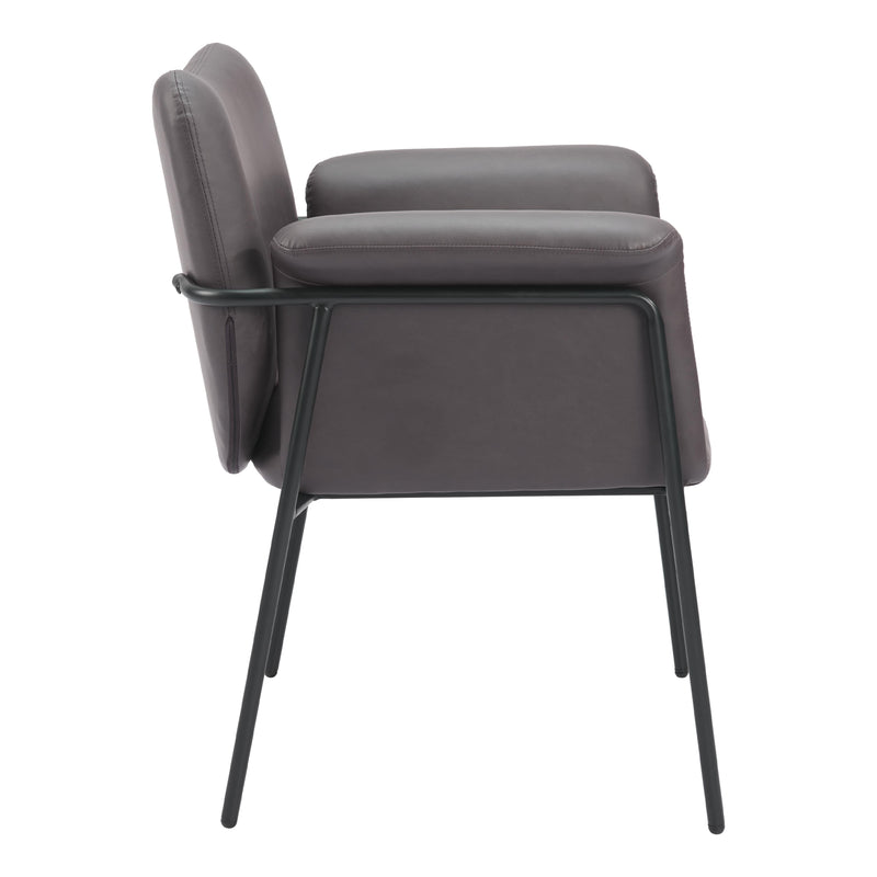  Zuo Heritage 110357 Accent Chair - Brown IMAGE 2