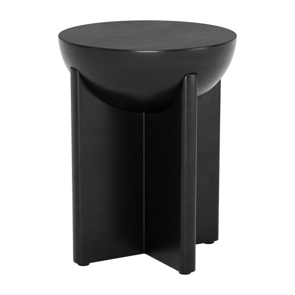  Zuo Tume 110239 Side Table - Black IMAGE 1