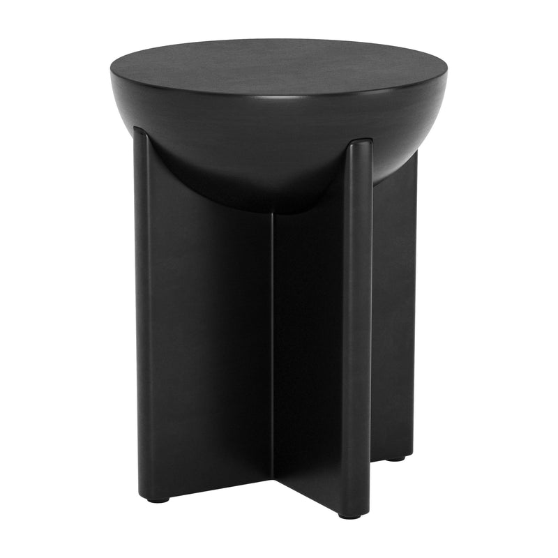  Zuo Tume 110239 Side Table - Black IMAGE 1