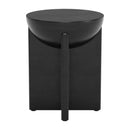  Zuo Tume 110239 Side Table - Black IMAGE 2