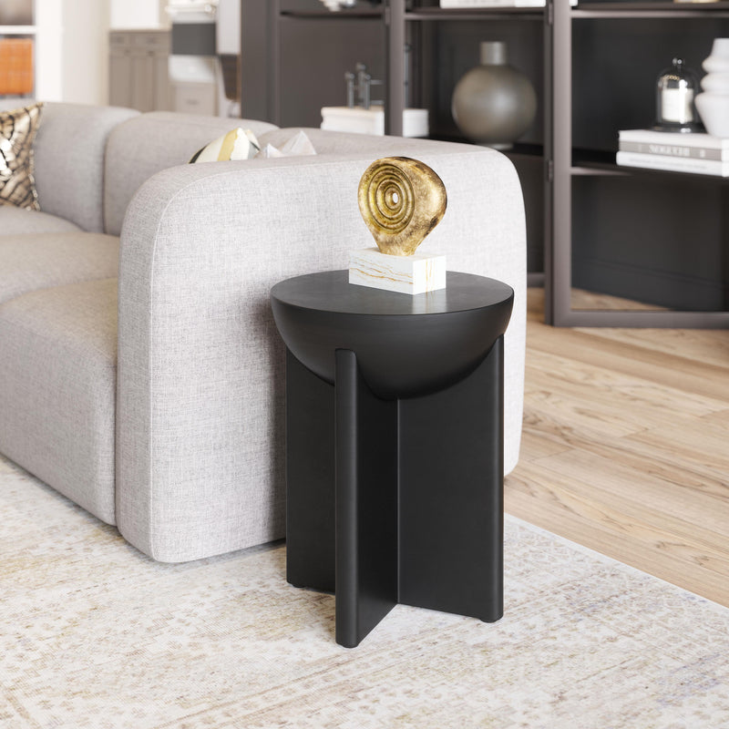  Zuo Tume 110239 Side Table - Black IMAGE 6