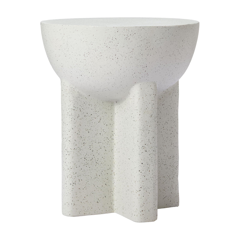  Zuo Molli 110192 Side Table - White IMAGE 4