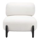  Zuo Bombo 110268 Accent Chair - White IMAGE 3