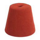  Zuo Upela 110342 Ottoman - Red IMAGE 1
