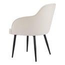  Zuo Jolie 110157 Dining Chair - Ivory IMAGE 5