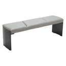  Zuo Mur 110335 Bench - Grey IMAGE 1