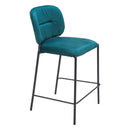  Zuo Plat 110340 Counter Stool - Green IMAGE 6