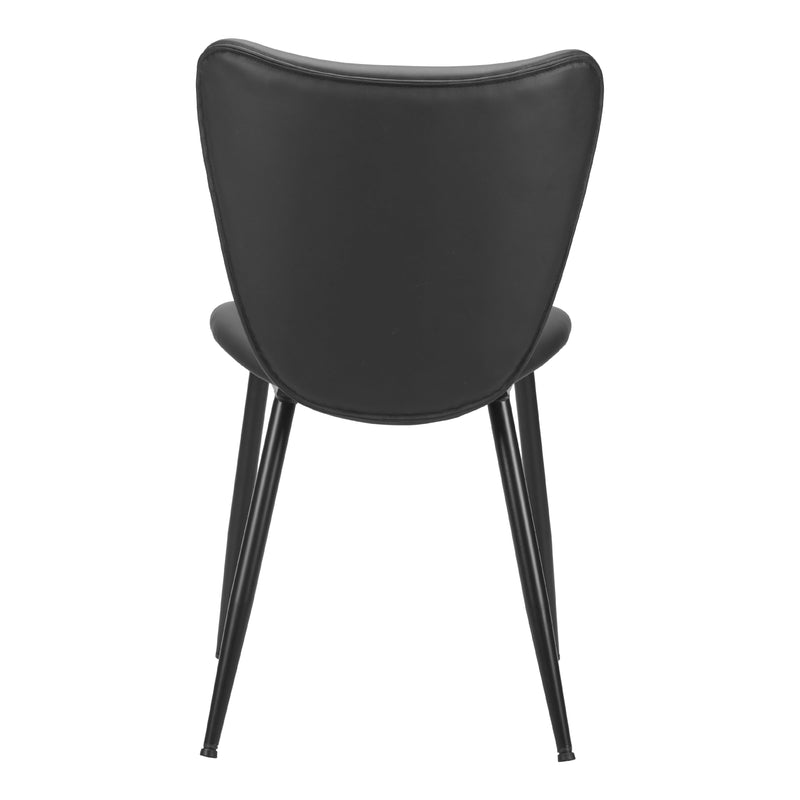  Zuo Prestige 110289 Dining Chair - Black IMAGE 4