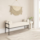  Zuo Barrow 110353 Bench - Cream IMAGE 6