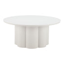  Zuo Palmier 704070 Coffee Table - White IMAGE 1