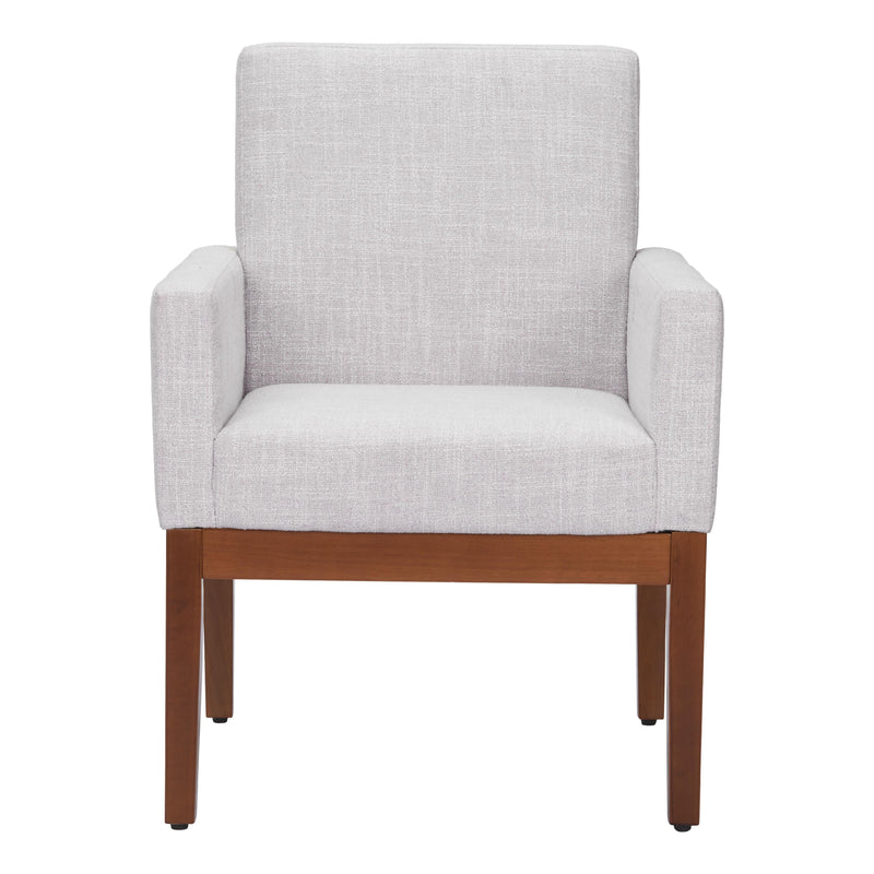  Zuo Senzil 110160 Dining Chair - Ivory IMAGE 3