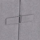  Zuo Luanda 704151 Ottoman - Grey IMAGE 5