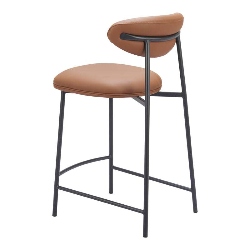  Zuo Rorun 110337 Counter Stool - Brown IMAGE 5