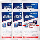 Instant Cold Pack –6 Count Disposable 7.5 x 4.5 Inches Ice Packs
