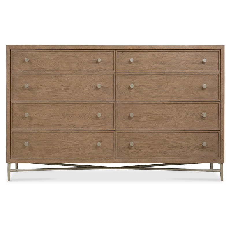 Hooker Furniture 6072-90002-85 Sonnet Eight-Drawer Dresser IMAGE 3