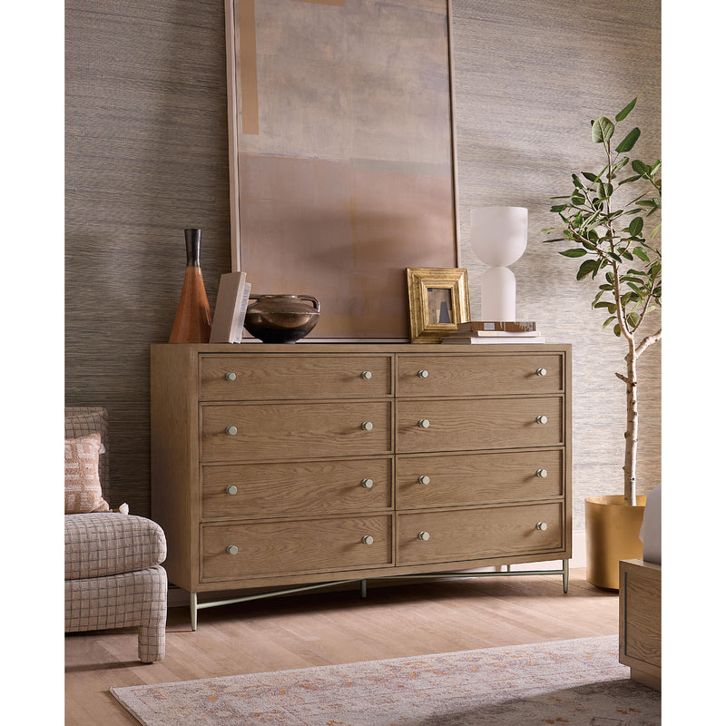 Hooker Furniture 6072-90002-85 Sonnet Eight-Drawer Dresser IMAGE 6