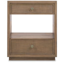  Hooker Furniture 6072-90116-85 Sonnet Two-Drawer Nightstand IMAGE 3