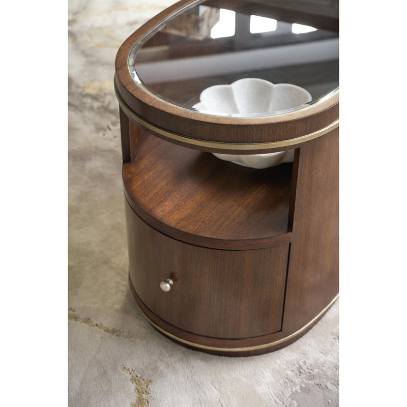 Hooker Furniture 628-80549-89 Melange Contours Side Table IMAGE 4