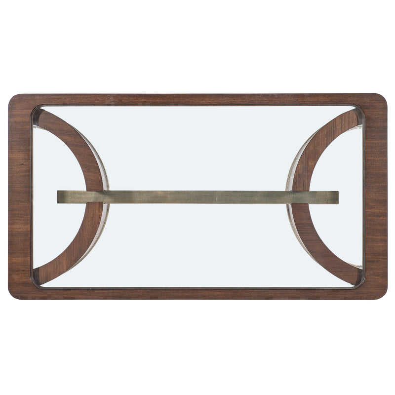 Hooker Furniture 628-80550-89 Melange Contours Cocktail Table IMAGE 3
