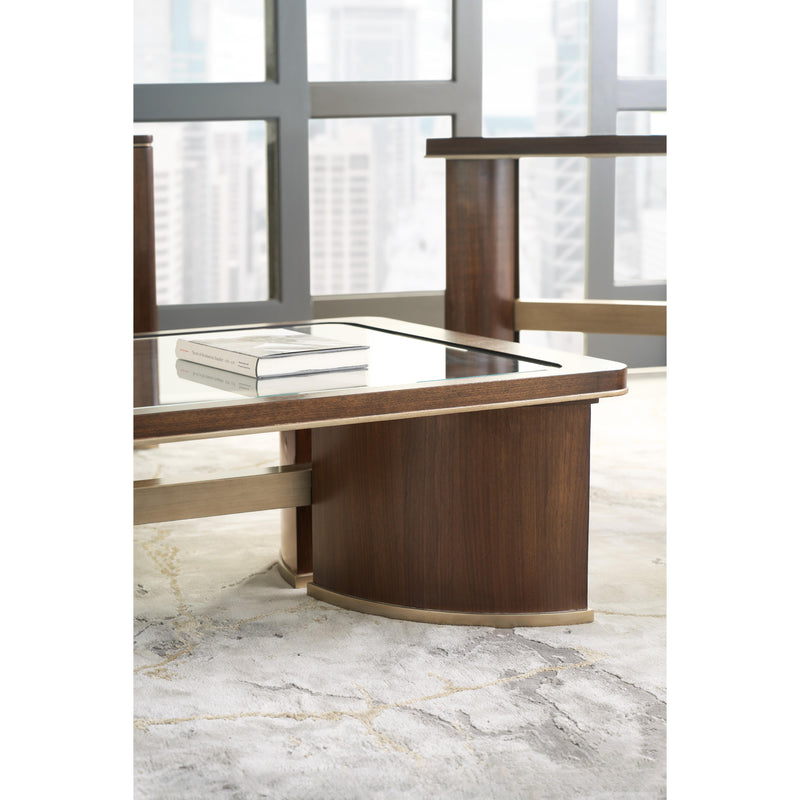 Hooker Furniture 628-80550-89 Melange Contours Cocktail Table IMAGE 4