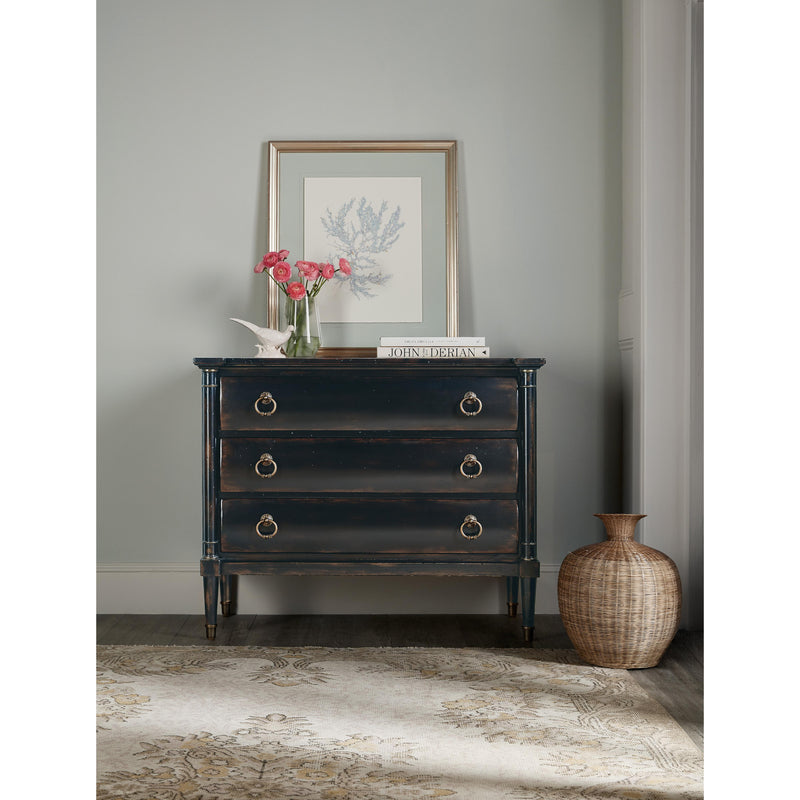  Hooker Furniture 6750-90014B-97 Charleston Three Drawer Chest - Armoire Base IMAGE 4