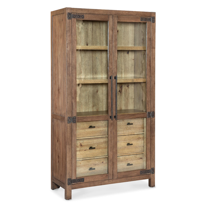 Hooker Furniture 6952-75906-85 Vineyard Row Display Cabinet IMAGE 6