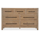  Hooker Furniture 6952-90002-80 Vineyard Row Seven-Drawer Dresser IMAGE 2