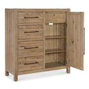  Hooker Furniture 6952-90010-80 Vineyard Row Four-Drawer Door Chest IMAGE 2