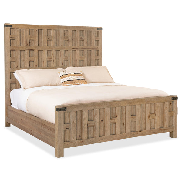 Hooker Furniture 6952-90260-80 Vineyard Row California King Panel Bed IMAGE 1