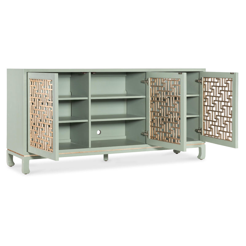 Hooker Furniture 7228-55036-35 Commerce & Market Trellis Entertainment Credenza IMAGE 2