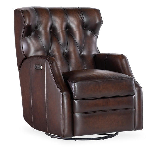 Hooker Furniture RC806-PSWGL-088 Henderson Power Swivel Glider Recliner IMAGE 1