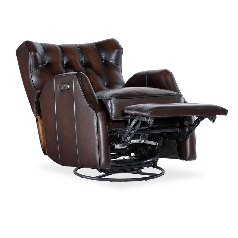 Hooker Furniture RC806-PSWGL-088 Henderson Power Swivel Glider Recliner IMAGE 3