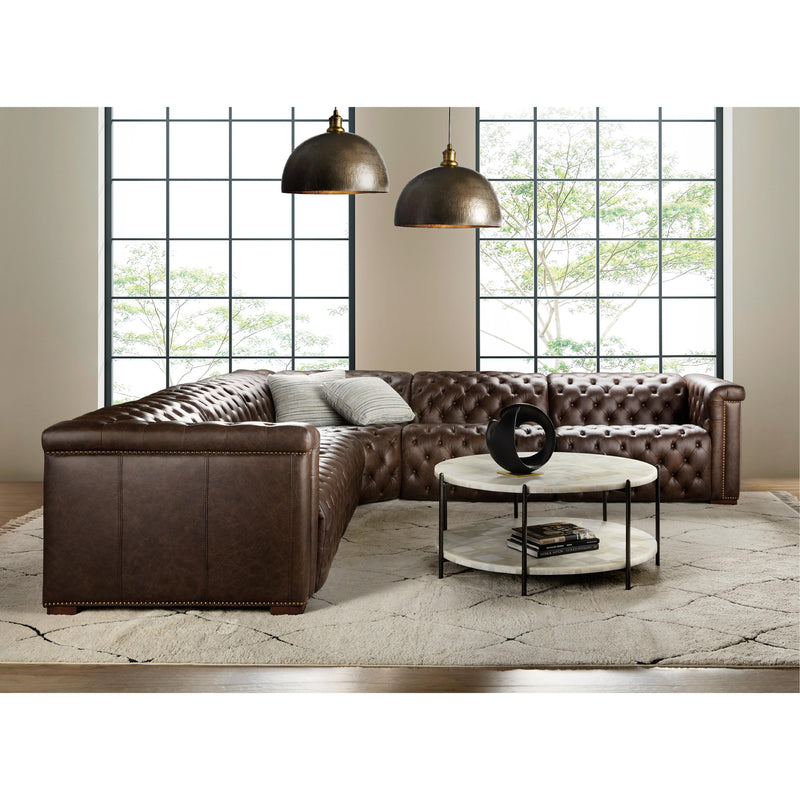  Hooker Furniture SS435-5PC3-089 Savion Deux 5 Seat Sectional with Three Power Recliners and Six Power Headrests IMAGE 9