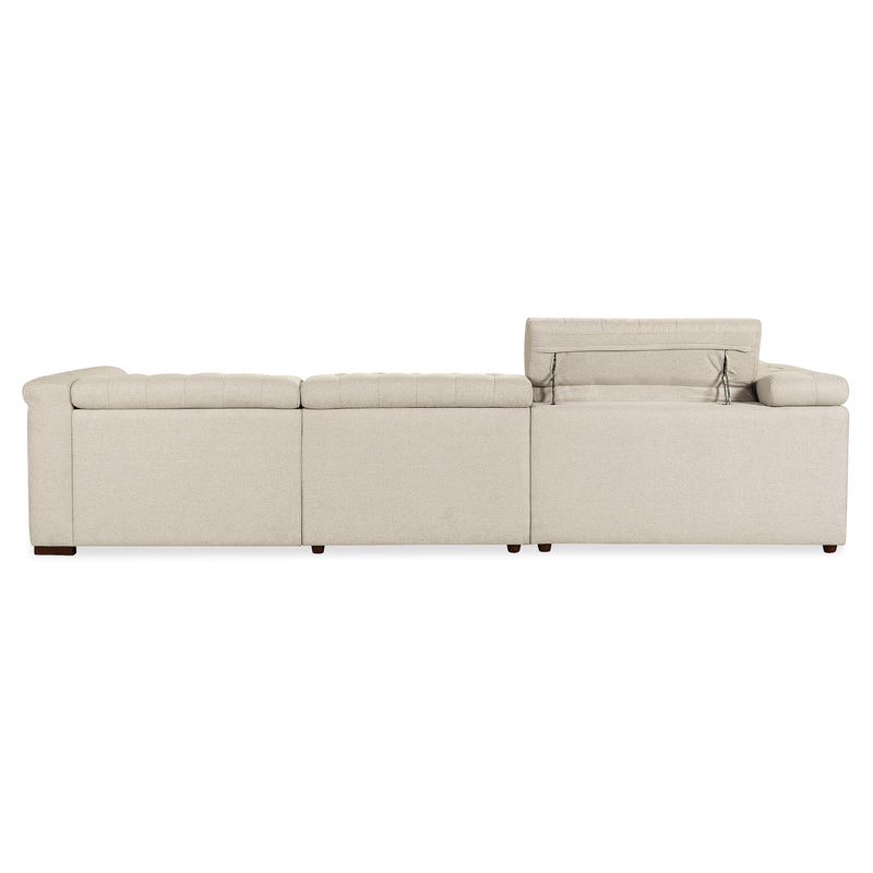  Hooker Furniture SS435-5PC3-414 Savion Deux 5 Seat Sectional with Three Power Recliners and Six Power Headrests IMAGE 2