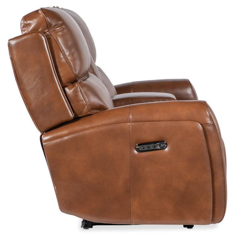 Hooker Furniture SS741-PHZL2C-080 Crosby Zero Gravity Power Console Loveseat with Power Headrest and Lumbar IMAGE 5