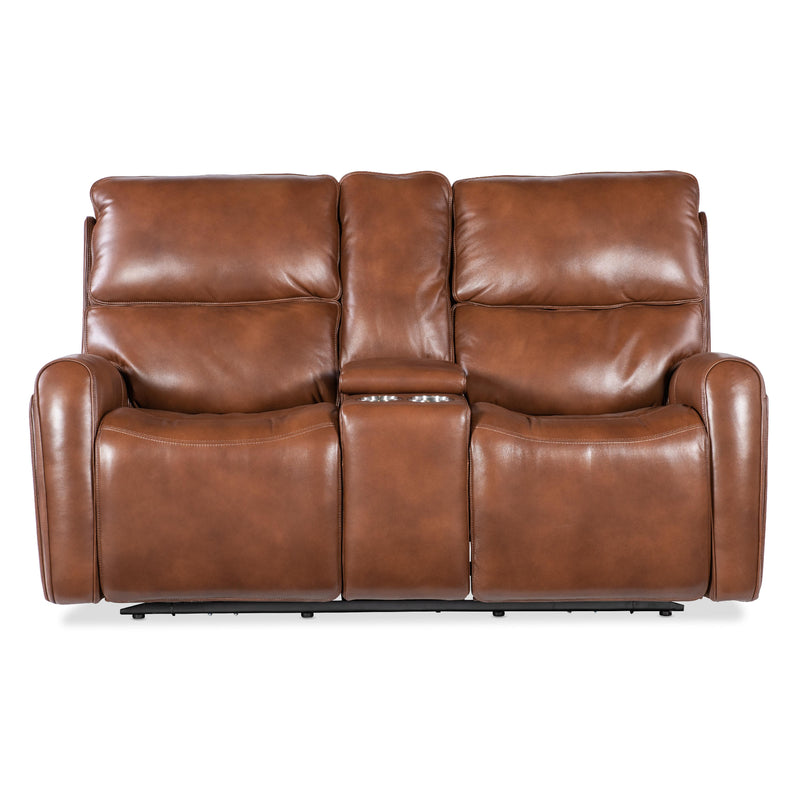 Hooker Furniture SS741-PHZL2C-080 Crosby Zero Gravity Power Console Loveseat with Power Headrest and Lumbar IMAGE 6