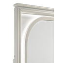 Coaster Furniture Olivia 224954 LED Dresser Mirror - Pearl White IMAGE 5