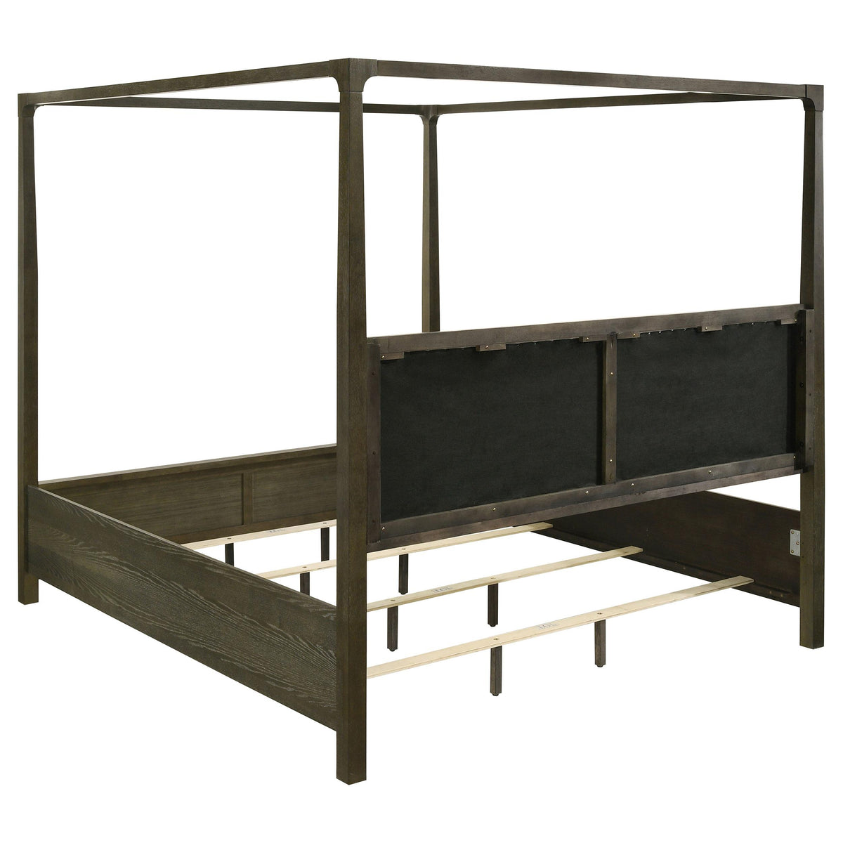 Coaster Furniture Gran Park 224931Q Queen Canopy Bed - Dark Cocoa
