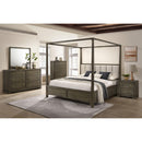  Coaster Furniture Gran Park 224931KW California King Four Poster Canopy Bed - Dark Cocoa IMAGE 2