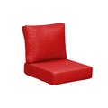 C.R. Plastic Products DSC21 Deep Seating Cushion - Canvas Jockey Red IMAGE 1