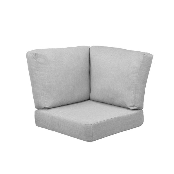 C.R. Plastic Products DSC24 Deep Seating Corner Cushion - Canvas Granite IMAGE 1