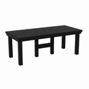 C.R. Plastic Products Napa T301-14 84" Dining Table - Black IMAGE 1
