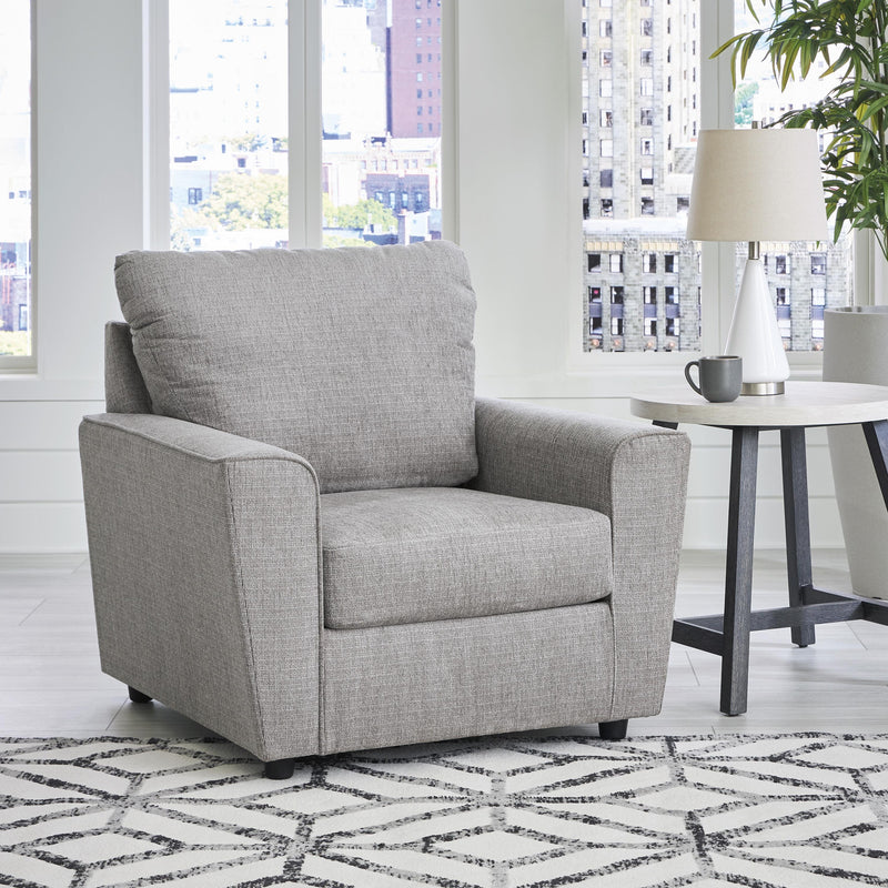 Signature Design by Ashley Stairatt 28503U2 Chair and Ottoman IMAGE 2