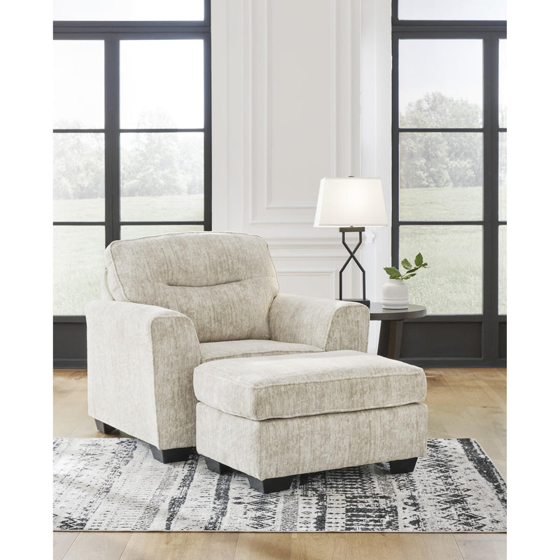 Signature Design by Ashley Lonoke 50505U3 Oversized Chair and Ottoman IMAGE 1