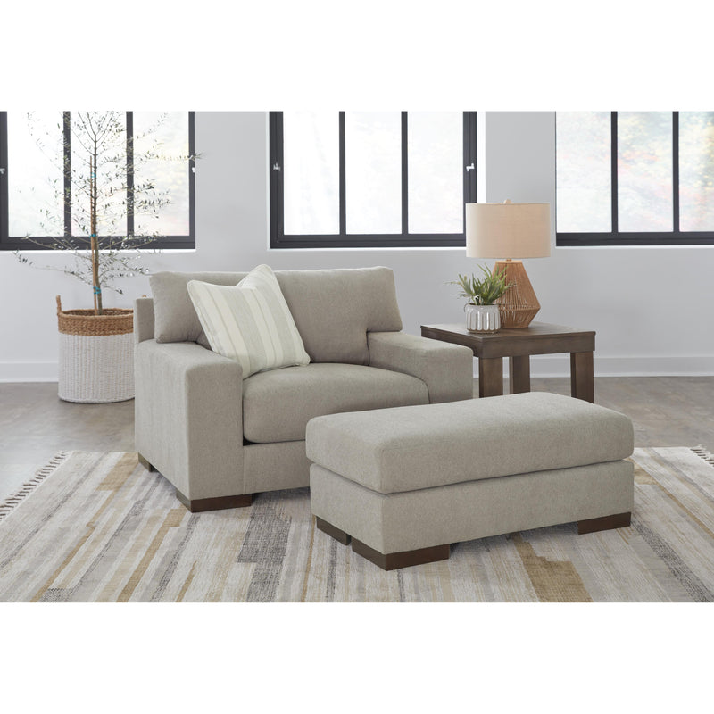Signature Design by Ashley Maggie 52004U2 Oversized Chair and Ottoman IMAGE 1
